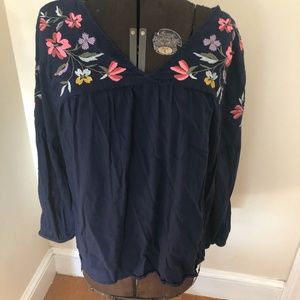 Embroidered blouse
